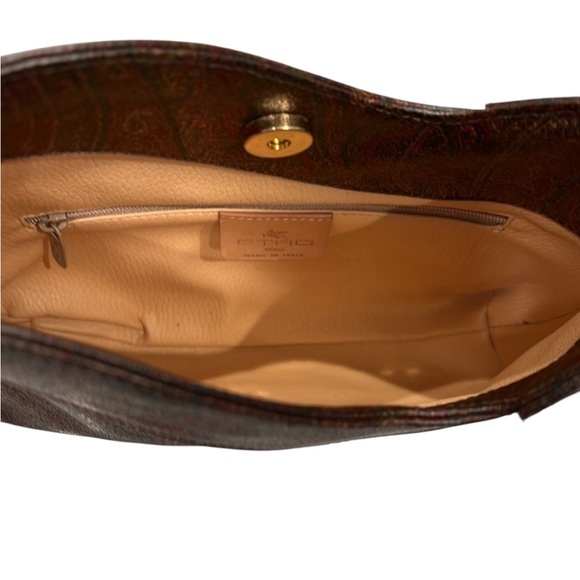 Etro Milano Pegasus Shoulder Bag EUC - Picture 9 of 12